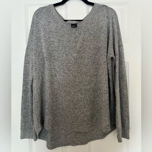 NWOT* Free Press Heather Gray Knit Top- Size Medium